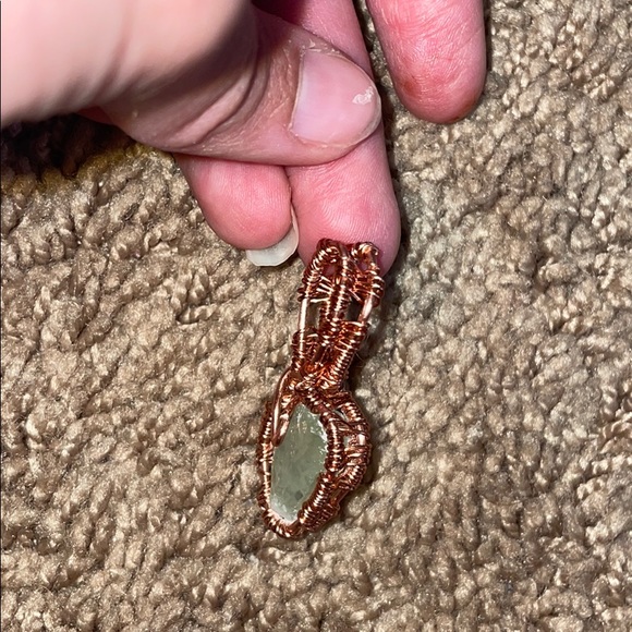 Jade rock pendant (homemade) 💚✨ - Picture 4 of 6